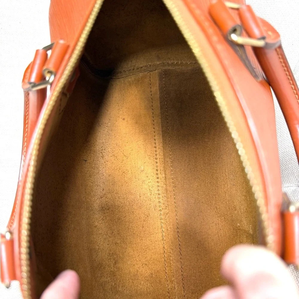 Authentic Louis Vuitton Kenya Speedy 25 bag brown Epi leather M43013